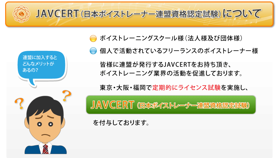 JAVCERTについて
